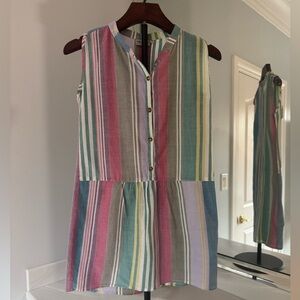 Anthropologie Multicolor Striped Blouse